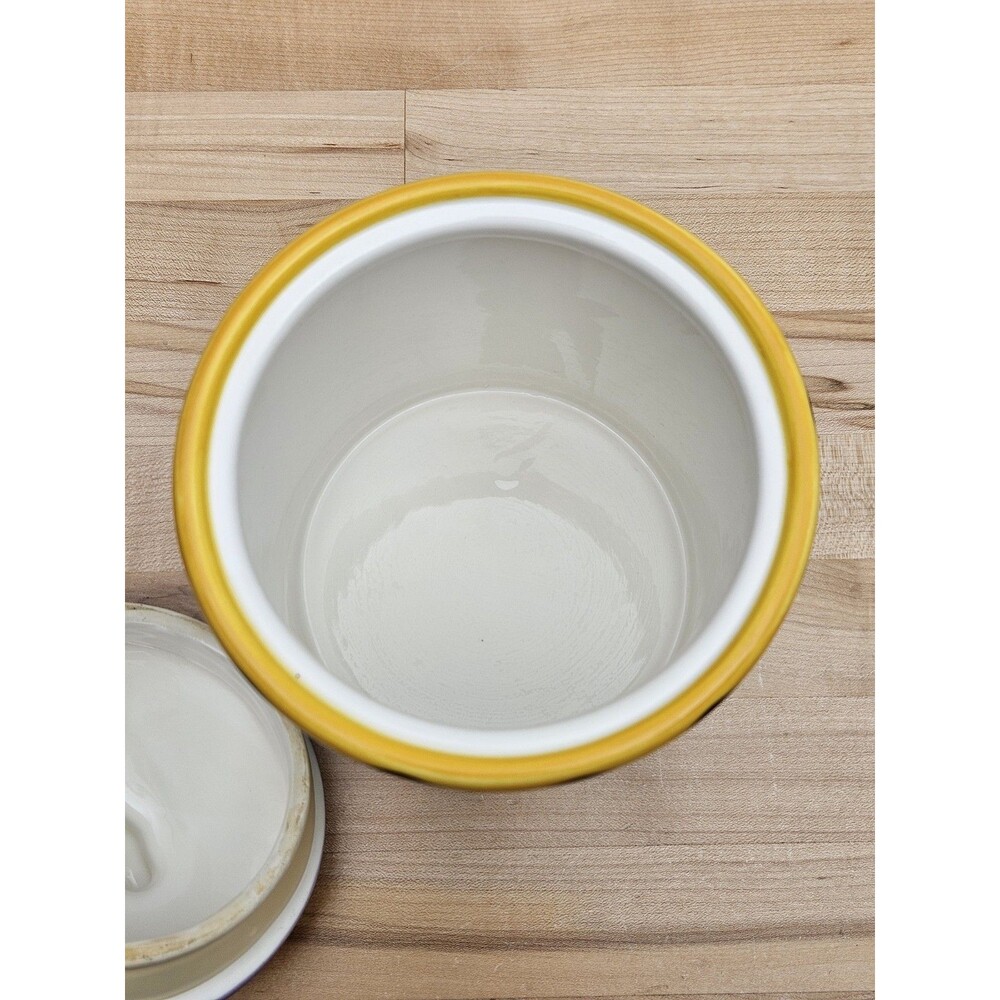 Trish Richman At Home Cat Good Kitty Ceramic Treat Canister Jar Hand Painted - Picture 5 of 8